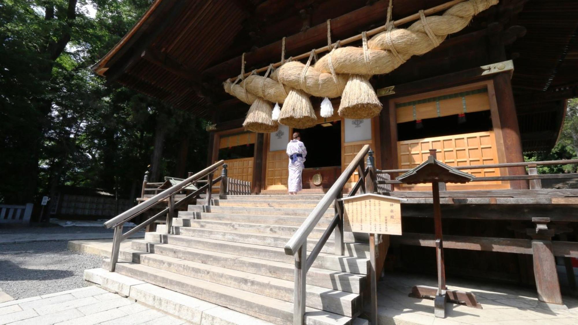Baigetsu Ryokan 시모 스와 외부 사진